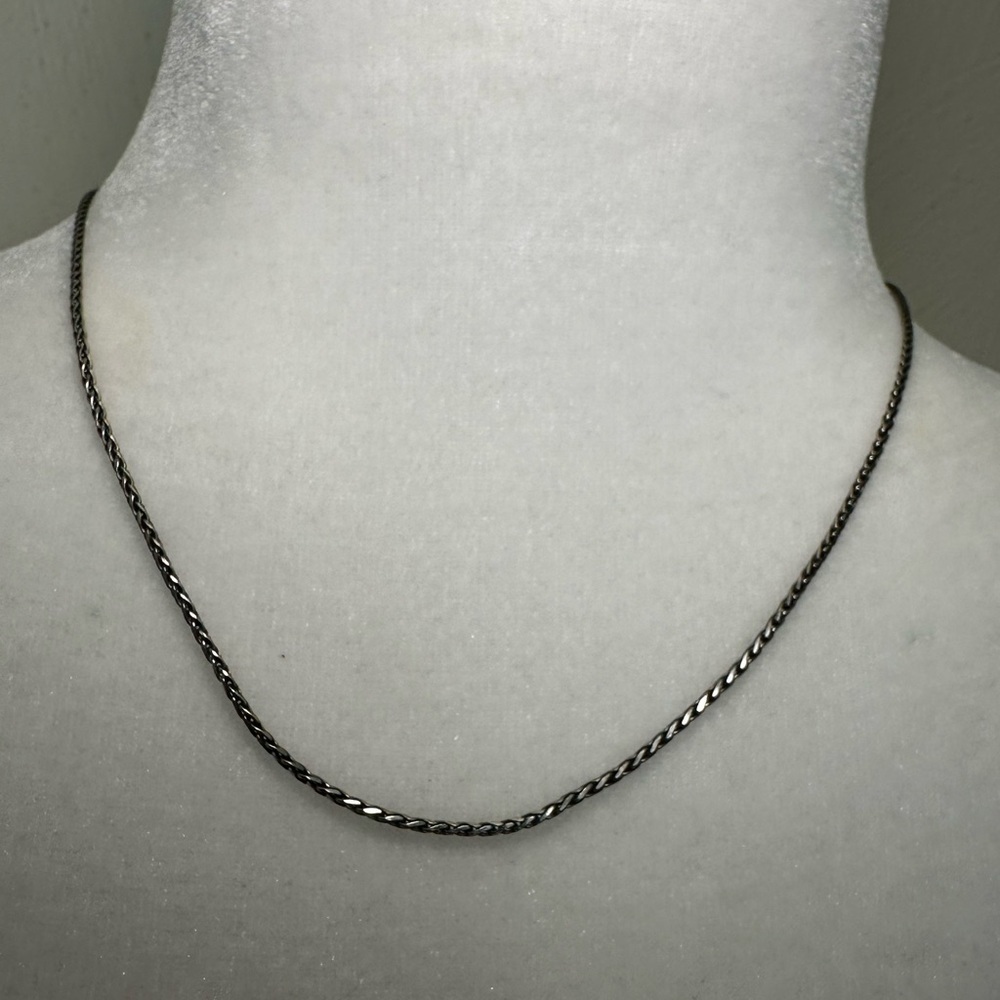 925 Silver Necklace 8.50”